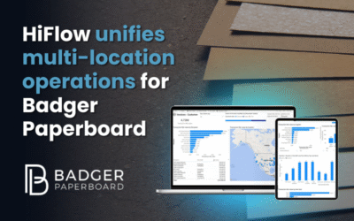 HiFlow Solutions unifies multi-location operations for Badger Paperboard